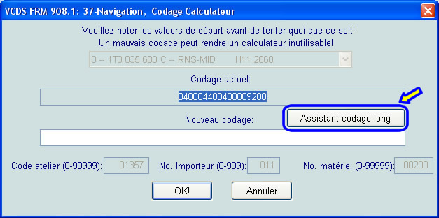 37 Navi Assistant Codage Long