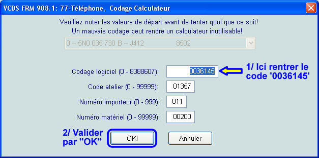 77 Tel Valider Nouveau Codage 01