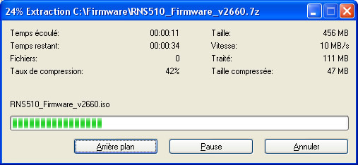 Firmware unzipage