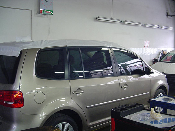 Livraison Touran vitres Teintees