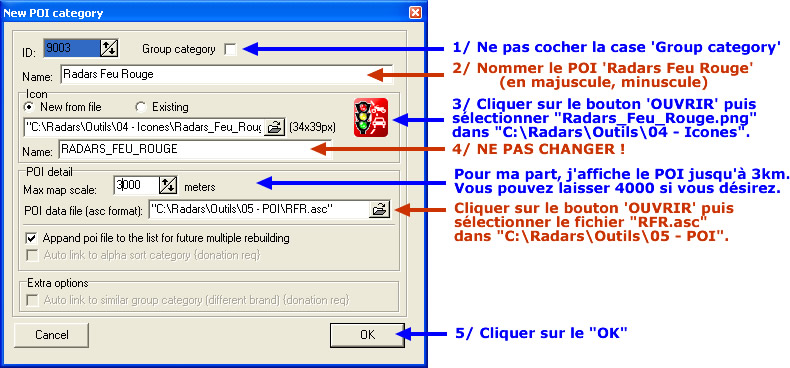 Ajout Radars Feu Rouge 02