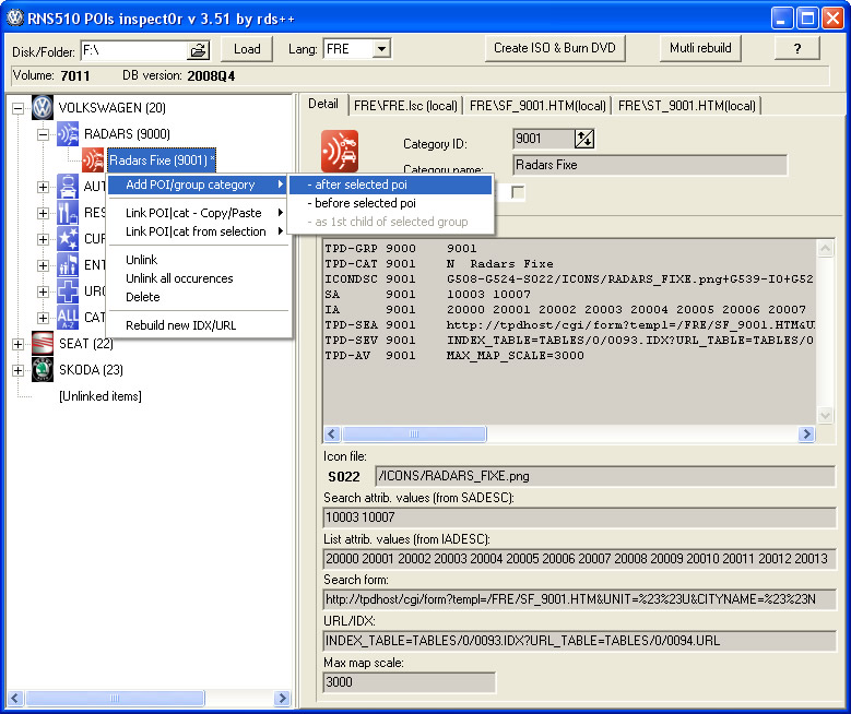 Ajout Radars Mobile 01
