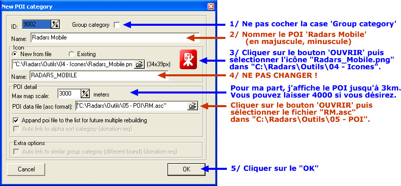Ajout Radars Mobile 02