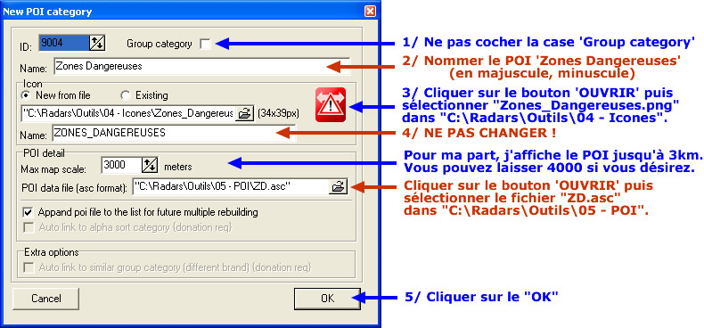 Ajout Zone Dangereuse 02